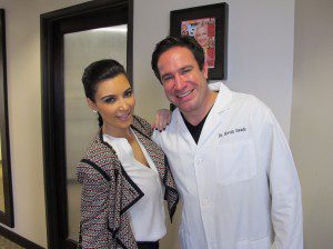 Dr. Sands with Kin Kardashian