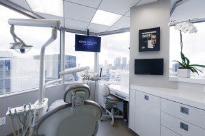 Patient room at Dr. Sands office