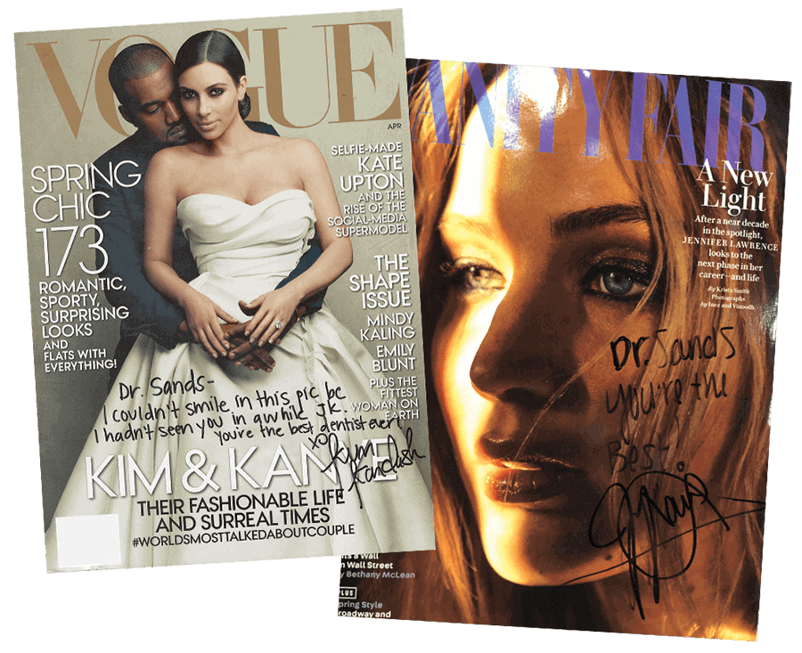 Vogue & Vanity Fair Magazine covers