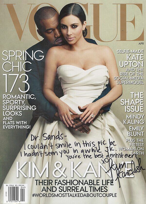 Vogue magazine cover Kim Kardashian